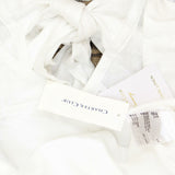 NWT Charter Club Women's Linen Bow Tie-Back A-Line Dress. 100098431MS Medium