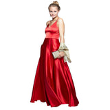 Sequin Hearts Women's Double Strap Dress Prom Gown