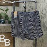 Weatherproof Vintage Women's Elastic Waist Linen Blend Casual Shorts