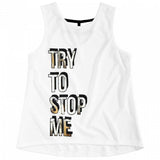 Ideology Big Girls Try to Stop Me Tank Top