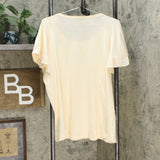 DG2 by Diane Gilman Women's Plus Size Flutter Hi Low T-Shirt