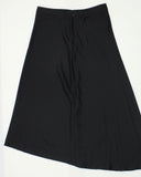 Mossimo Women's Satin A Line Asymmetrical Skirt Black 8
