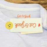 Cat & Jack Girls' Washed Knit Short Sleeve T-Shirt Tee