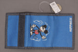 Junk Food SET OF 2 Mickey Mouse Tri-Fold Wallets Blue