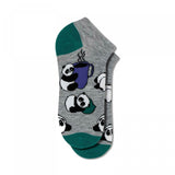 Xhilaration Women's Sleepy Panda Low Cut Socks