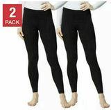 32 Degrees Heat Women's 2 Pack Base Layer Thermal Underwear Pants
