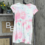 Cat & Jack Girls' Printed Short Sleeve Knit Dress 5EZ9L