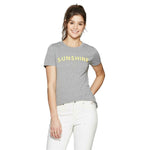 ModernLux Women's Short Sleeve Sunshine Graphic T-Shirt