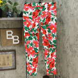 NWT Nina Leonard Womens High Tech Crepe Legging With Zipper Detail. 690189 Large