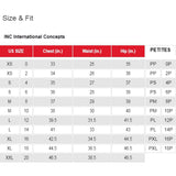 INC International Concepts Plus Size Tie Front Blouse Navy 3X