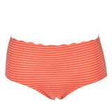 Rhonda Shear Women's Plus Size 2 Pack Striped Body Brief Panties