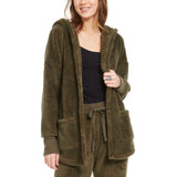 Hippie Rose Women's Junior Fit Plush Cozy Sweater Cardigan