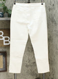 DG2 by Diane Gilman Women's Cropped Skinny Jeans with Studded Side Gusset