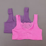 Rhonda Shear 2 Pack Seamless Underwire Bras With Lace Inset