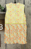 DG2 by Diane Gilman Women's Mixed Print Button Down Tunic Top