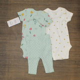 Just One You Made By Carter's Baby Girls' Butterfly Top & Bottom Set