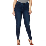 DG2 by Diane Gilman Women's Virtual Stretch Ultra Skinny Jeans Indigo Petite 22W