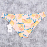 Shade & Shore Women's Strappy Side Textured Cheeky Bikini Bottom