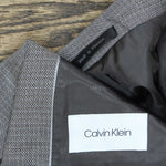 NWT Calvin Klein Mens Slim-Fit Wool Sport Coat. MBYR17CXX192 46 Regular