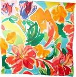 Echo Women's Watercolor Floral Silk Scarf