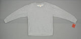 Mossimo Women's Faux Pearl Pullover Sweatshirt Grey Small