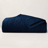 Ralph Lauren HOME Oakfield Full / Queen Navy Blue Quilted Coverlet