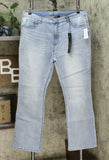 DG2 by Diane Gilman Women's Plus Size Stretch Denim Boot Cut Jeans