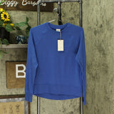 A New Day Women's Crewneck Lightweight French Terry Raglan Sweatshirt