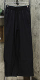DG2 by Diane Gilman Women's Softcell Denim Wide Leg Pants Black XS