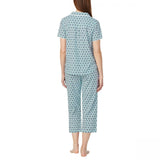 Jane And Bleecker Women's Knit Capri Pajama Set