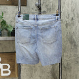 Wild Fable Women's High-Rise Longline Distressed Jean Shorts