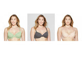Auden Women's Everyday Cotton Demi Lightly Lined T-Shirt Bra