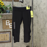 All In Motion Girls' Ruched Performance Capri Leggings