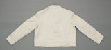 A New Day Women's Jacquard Bomber Jacket Ivory XL