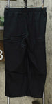 DG2 by Diane Gilman Women's Petite SoftCell Chambray Wide Leg Pants Black PL