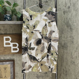 MarlaWynne WynneLayers Women's Printed Shadow Leaf Tank Top