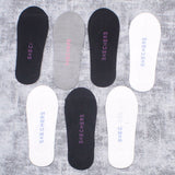Skechers Women's 7 Pack Invisible No Show Liners Socks