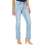DG2 by Diane Gilman Women's Plus Size Classic Stretch Boot Cut Jeans