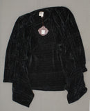 Knox Rose Women's Long Sleeve Chenille Knit Open Layering Jacket