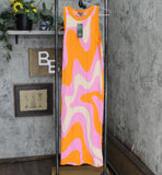 Wild Fable Women's Sleeveless Jacquard Sweater Dress Pink M