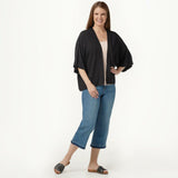 NYDJ Plus Size Wide Leg Capri Jeans With Released Hem