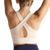 Yummie Plus Size 2 Pack Cross Back Wireless Bras With Removable Pads