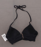 Shade & Shore Women's Dream Light Lined Wrap Front Ribbed Bikini Top