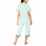 Munki Munki Women's 2 Piece Capri Pajama Set