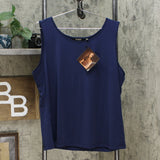 IMAN Women's Plus Size 2 Pack Global Chic Luxury Resort Tank Tops