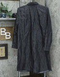 Joan Rivers Regular Length Lighweight Denim Dress with Fringe Hem