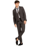 INC International Concepts Men's Slim-Fit Crosshatch Blazer Jacket