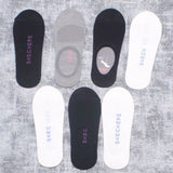 Skechers Women's 7 Pack Invisible No Show Liners Socks