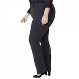 NYDJ Women's Plus Size Marilyn Straight Leg Ponte Pants