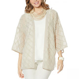 NWT WynneLayers Womens Novelty Fringe Topper. 682653 Large